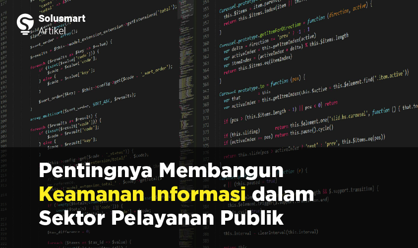 keamanan informasi dalam sektor pelayanan publik